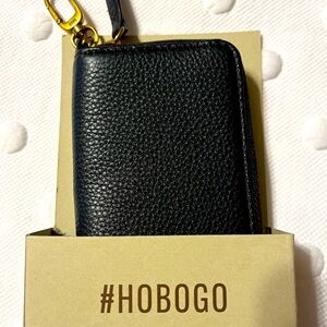 HOBO GO Perfect sized, purse accessory, beautiful, 100% genuine leather, black